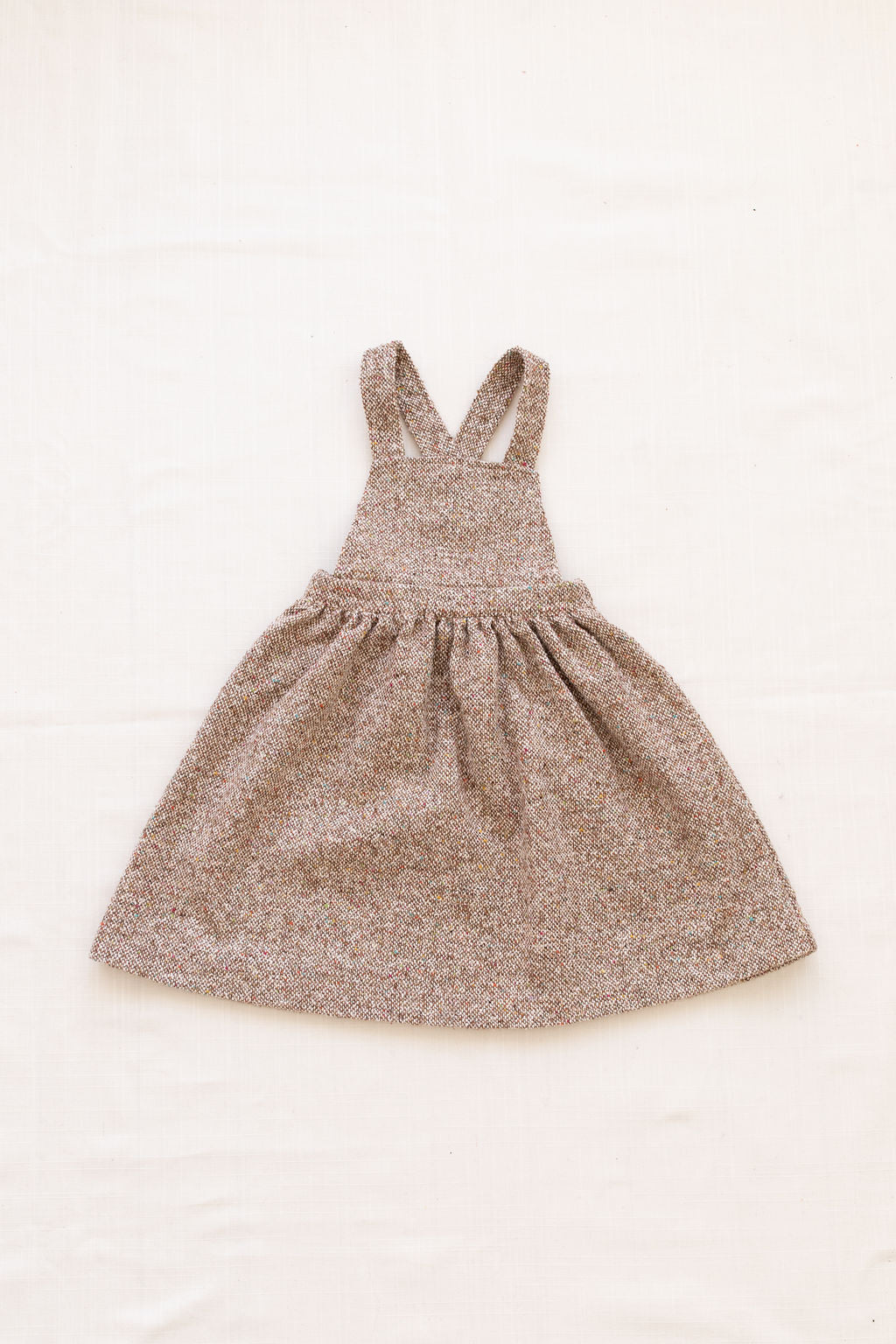 fin & vince winter confetti pinafore