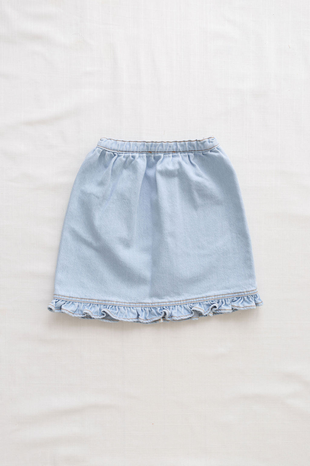 Midi Skirt - Light Wash Denim