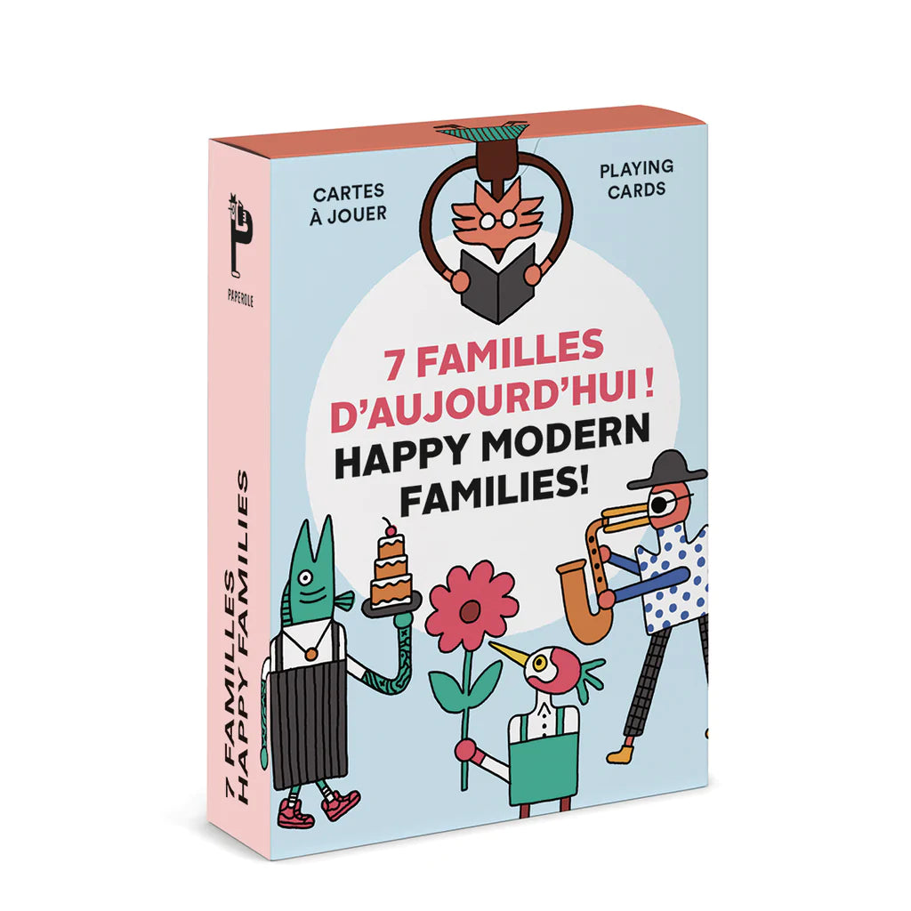 Jeu des cartes 7 familles d’aujourd’hui