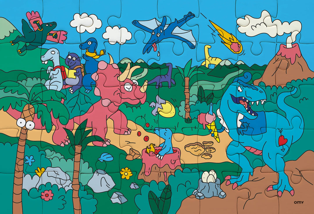 Omy - Mini Casse-tête - Dino