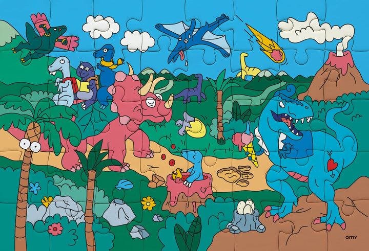 Omy - Mini Casse-tête - Dino