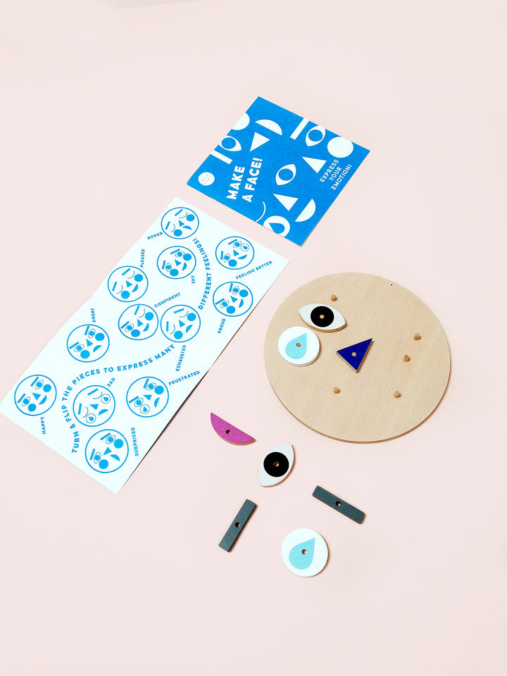 apprendre les émotions make a face moon picnic