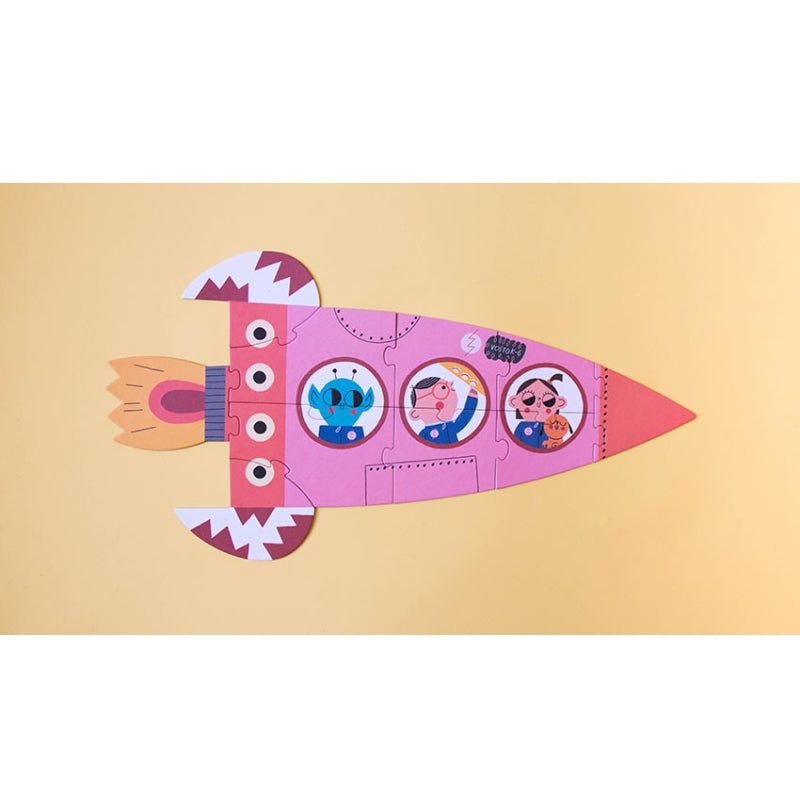 londji casse-tête puzzle valentina in space PZ008U