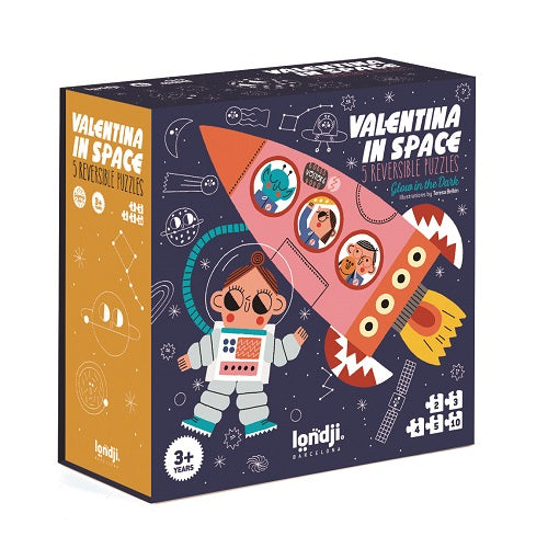 londji casse-tête puzzle valentina in space PZ008U