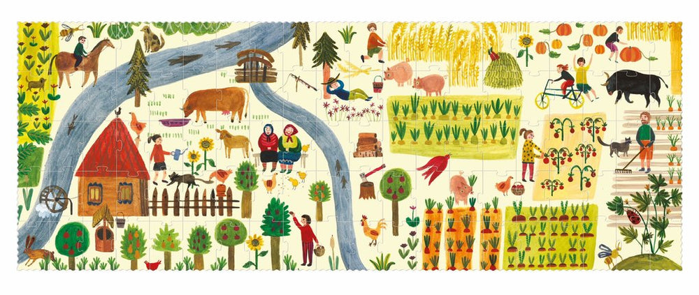 Londji Barcelona Montreal Quebec Canada puzzle Enjoy the Farm Maria Dek casse-tête à la ferrme pour enfants de 5-8 ans kids 5-8 years