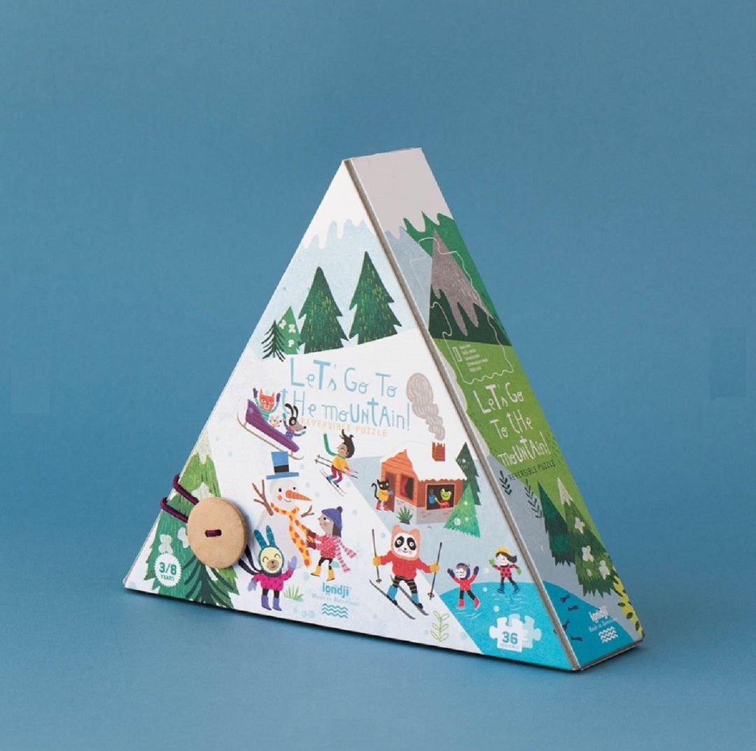 londjii puzzle lets go to the mountain casse-tête montagne PZ450U