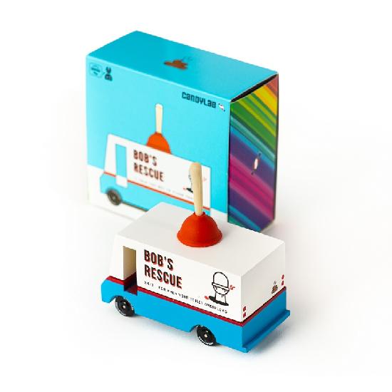 candyvan candylab bob plumber toy car voiture jouet plombier U646