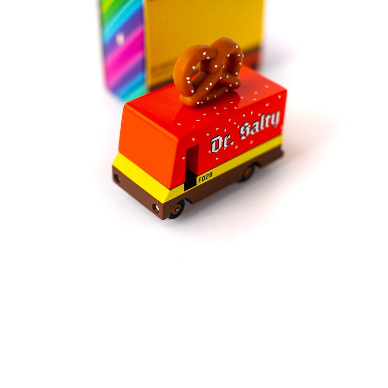 candyvan candylab toy car voiture jouet dr. salty pretzel van F028