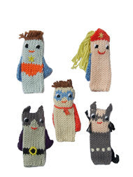 marionnettes super-héros blabla kids heroes finger puppets montreal quebec