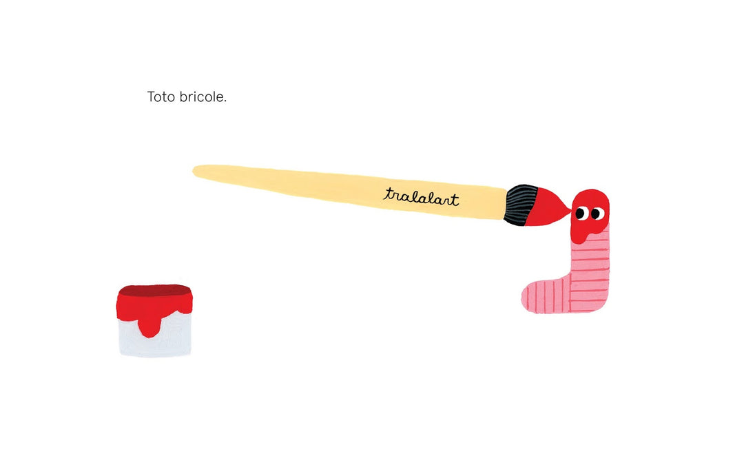 toto veut la pomme, Un livre de Mathieu Lavoie