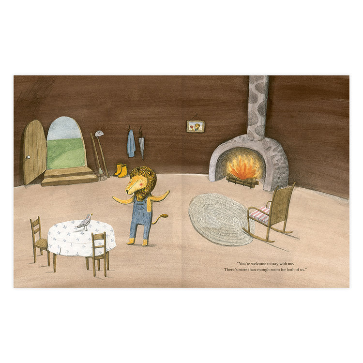 the lion and the bird marianne dubuc book