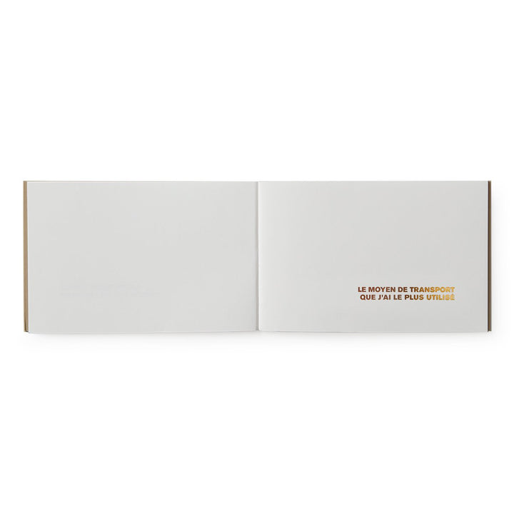 Carnet de voyage à illustrer