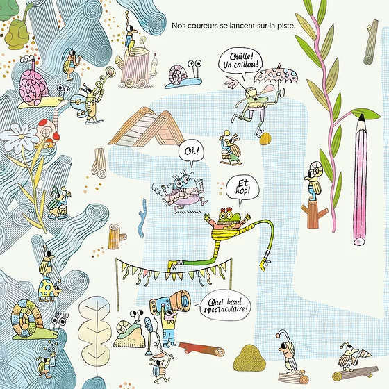 la course aux cacahuètes nadine robert