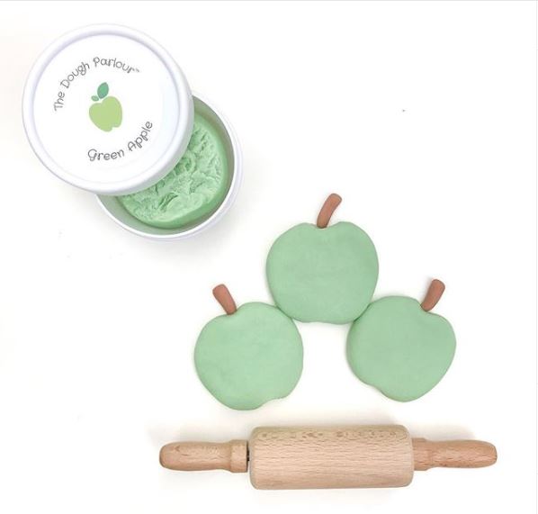 The Dough Parlour Pâte à modeler Pomme verte