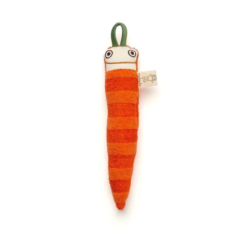 raplapla hochet carotte carrot rattle