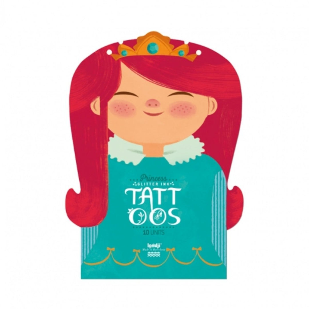 Londji montreal quebec canada temporary tattoos princess princesse L0718 tatouages temporaires kids enfants
