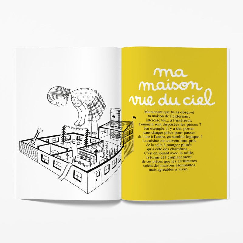 minus éditions cahier d'activités dessine moi une maison