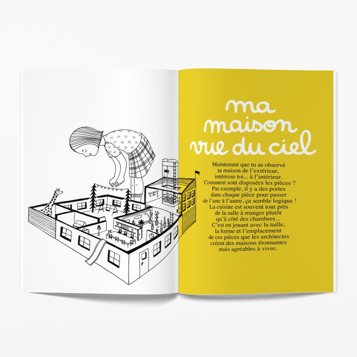 minus éditions cahier d'activités dessine moi une maison