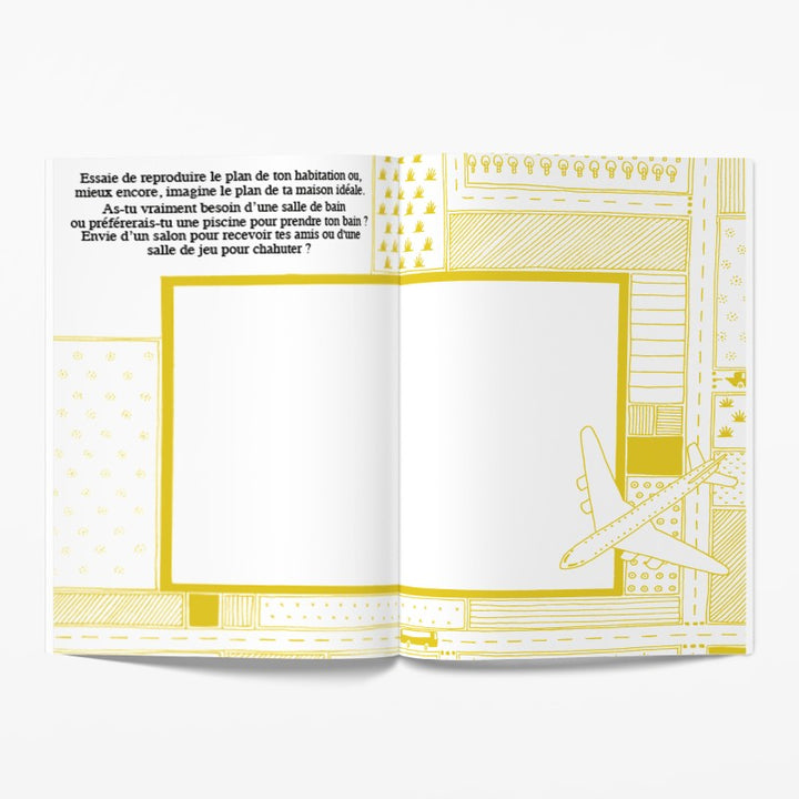minus éditions cahier d'activités dessine moi une maison