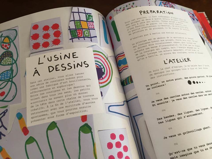 Peinturlures - Les ateliers d'Hervé Tullet, mode d'emploi