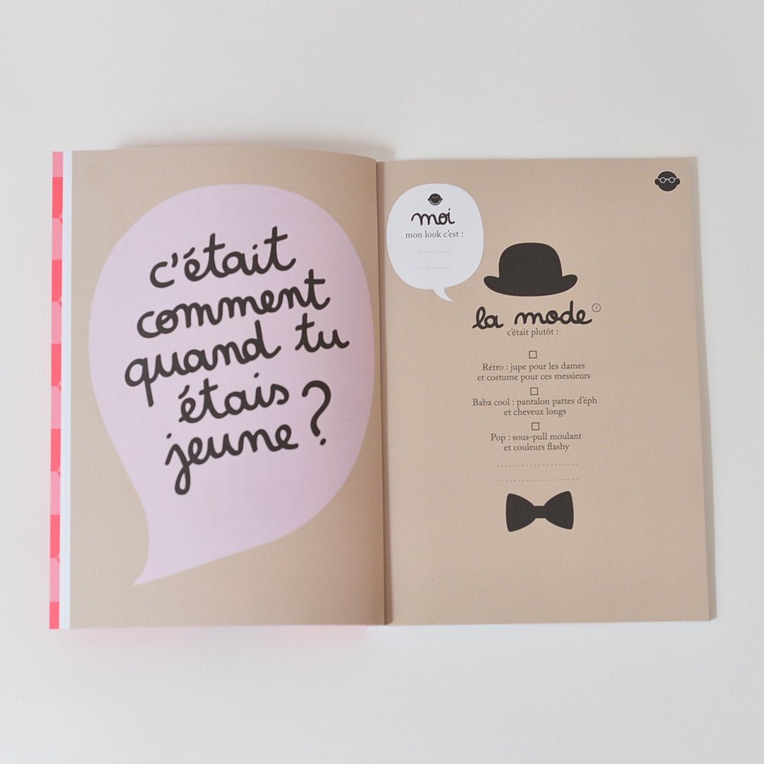 Papi, Mamie et moi, cahier d'activités, minus éditions