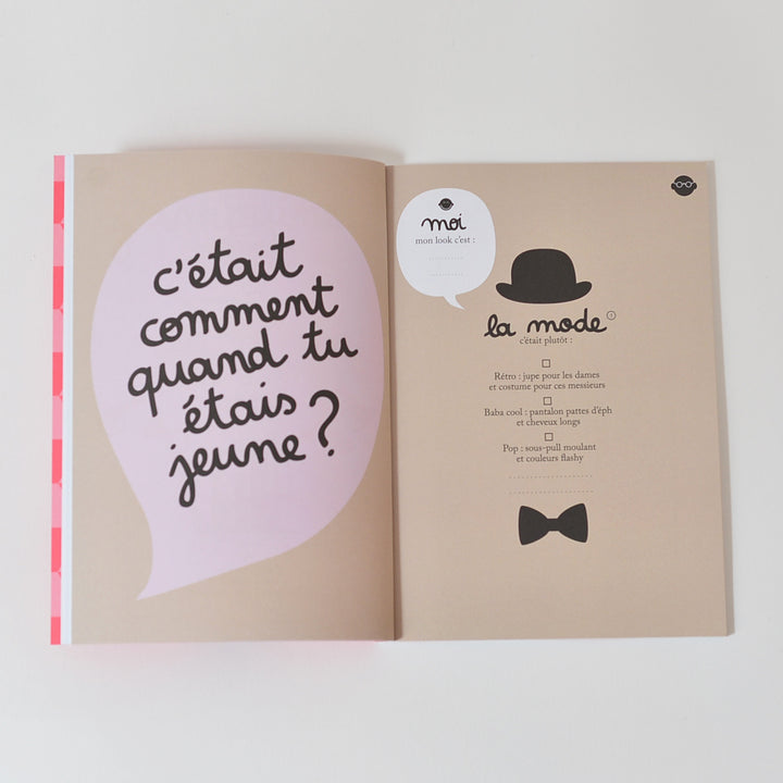 Papi, Mamie et moi, cahier d'activités, minus éditions