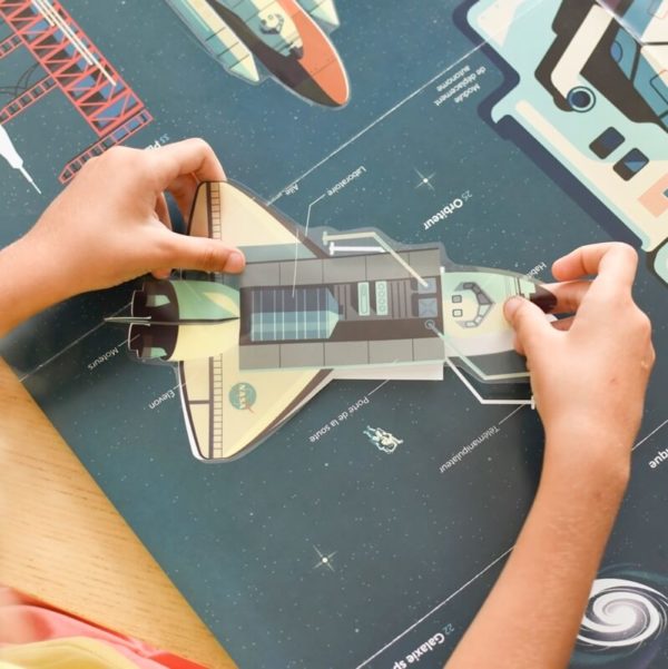 Discovery Poster + Removable Stickers - Astronomy