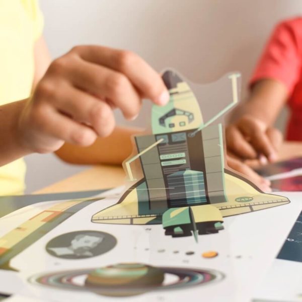 Discovery Poster + Removable Stickers - Astronomy