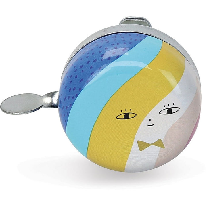 vilac suzy ultman sonnette pour vélo bike bell bonhomme face
