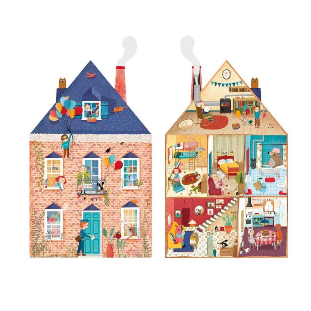 londji puzzle casse-tête welcome to my home maison