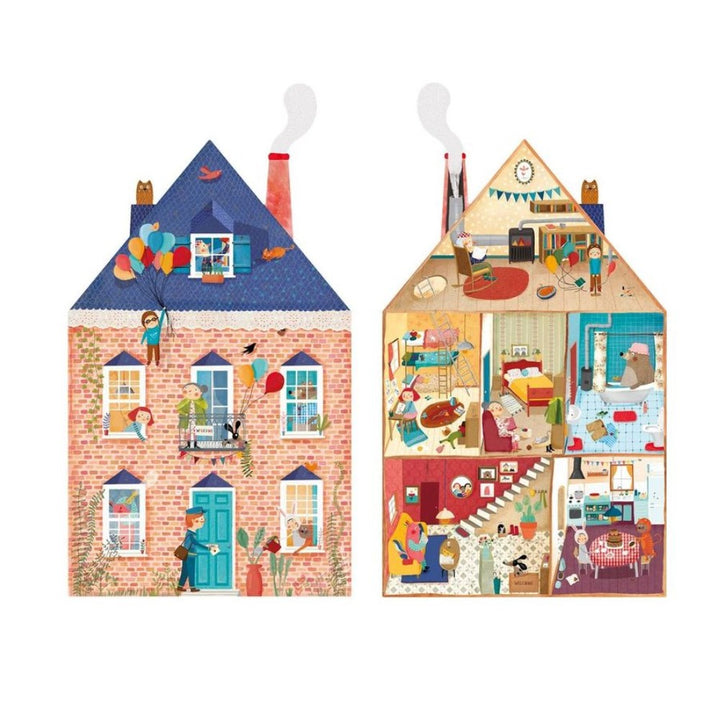 londji puzzle casse-tête welcome to my home maison
