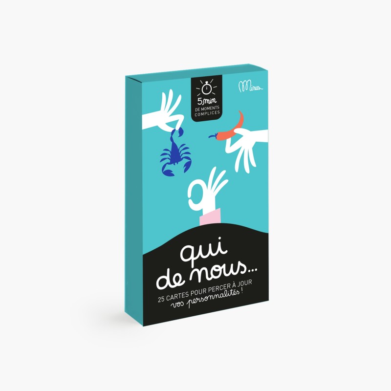 minus éditions jeu qui de nous