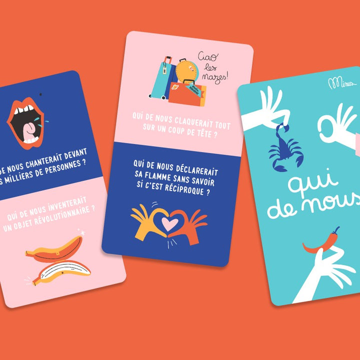 minus éditions jeu qui de nous