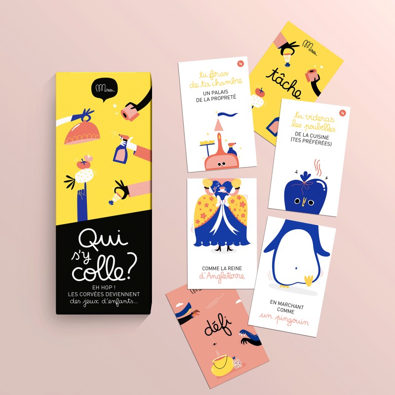 qui s'y colle? jeu des corvées minus éditions