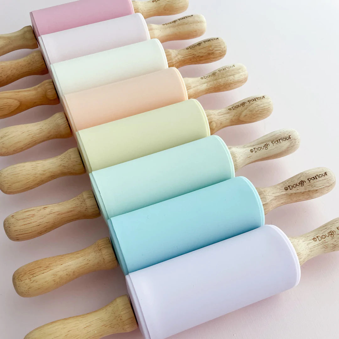 Rouleau à pâte à modeler en silicone - Vanille