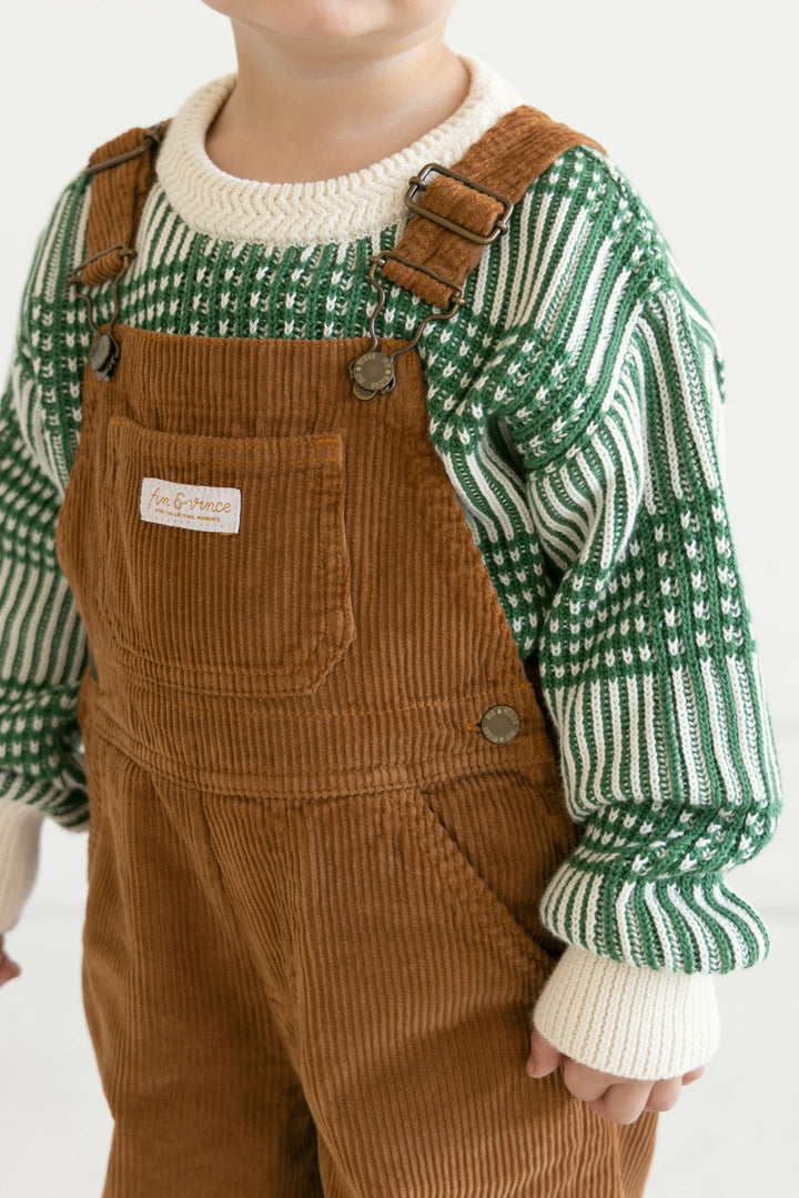 Corduroy overall - Hazelnut