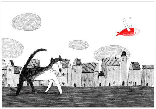 the fish and the cat marianne dubuc