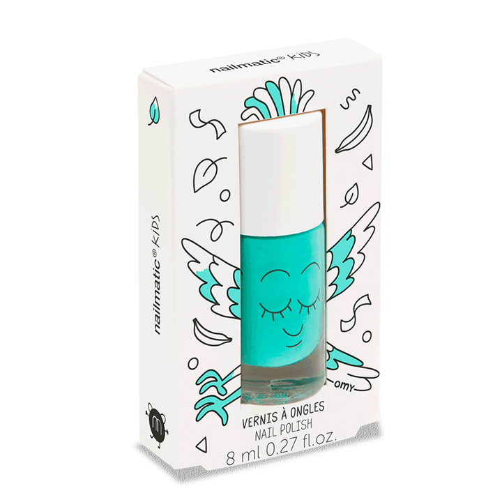 nailmatic vernis à ongles lavables vert menthe pour enfants