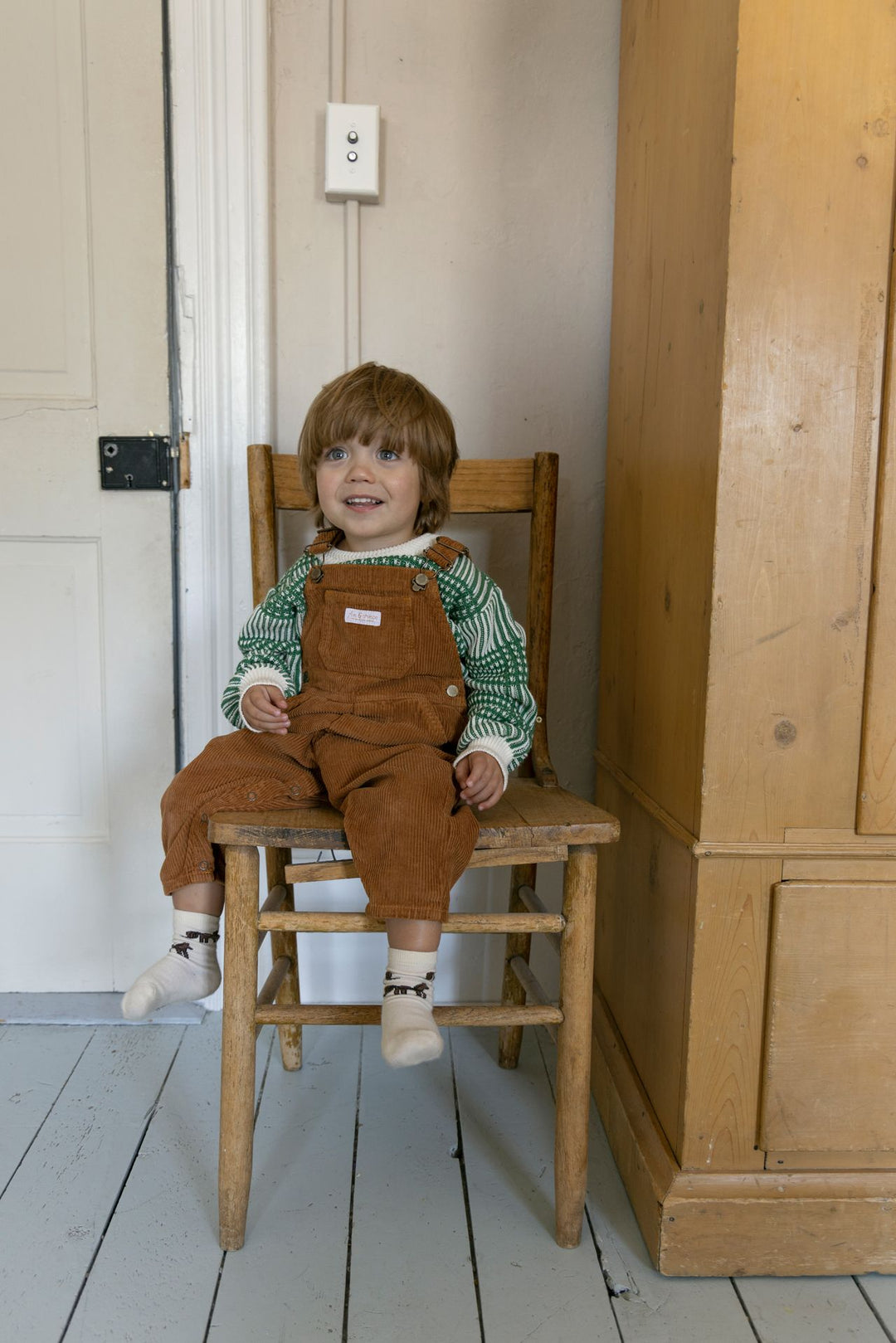 Corduroy overall - Hazelnut