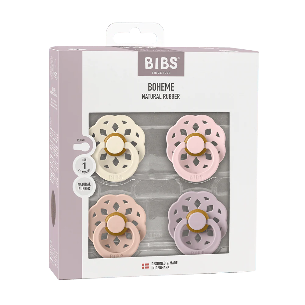 4 pack suces Boheme en caoutchouc naturel 