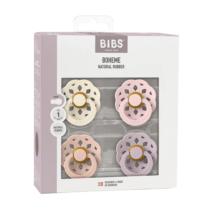 4 pack suces Boheme en caoutchouc naturel 