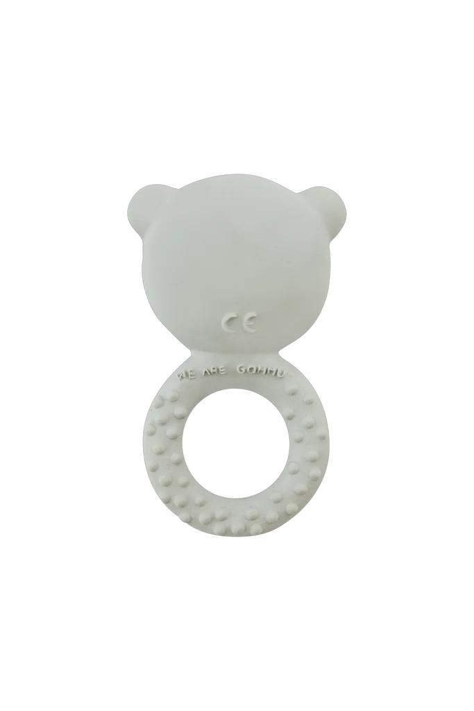 Anneau de dentition Gommu ours bleu pâle 