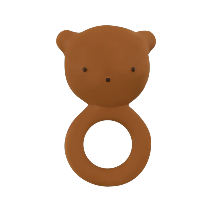 Anneau de dentition Gommu ours bleu brun