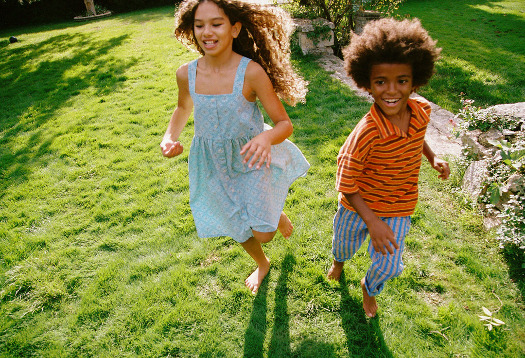 Woven Dress - Daisy Mosaic all over