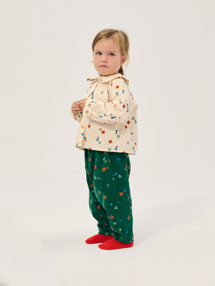 Bébé avec Blouse en coton Bobo Choses 