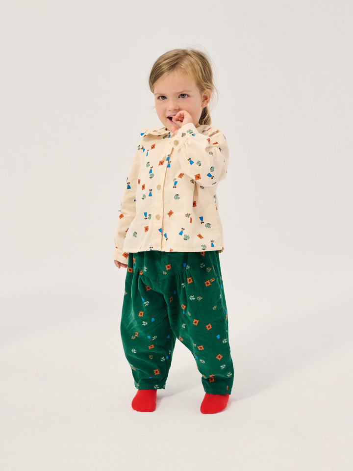 Bébé avec Blouse en coton Bobo Choses 