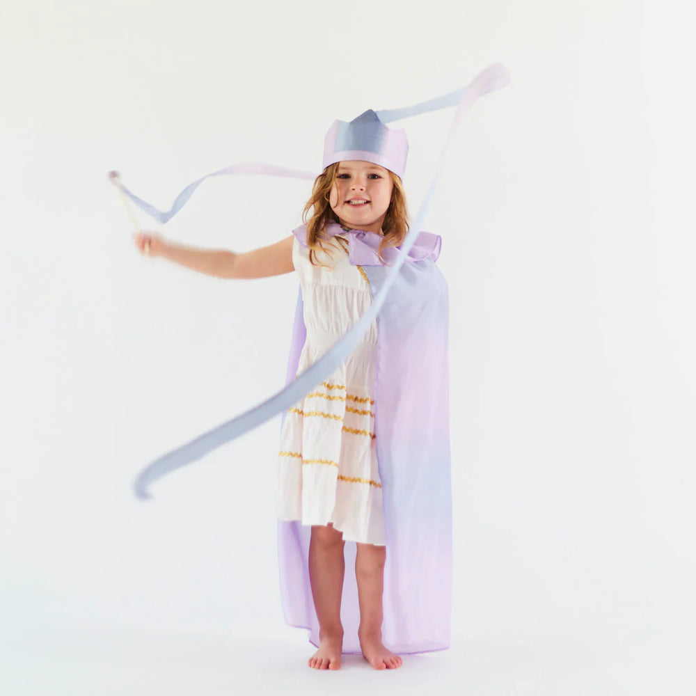 Fille avec Baguette en soie