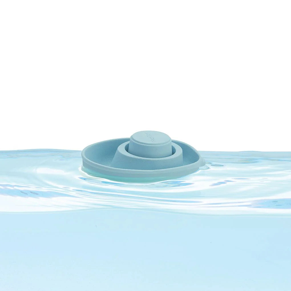 Bateau convertible en caoutchouc bleu pastel