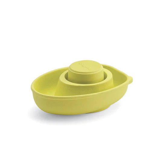 Bateau convertible en caoutchouc vert pastel Plan Toys