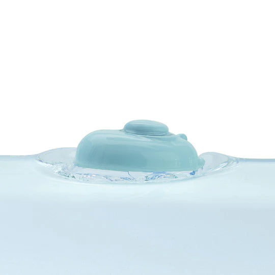 Bateau convertible en caoutchouc bleu pastel